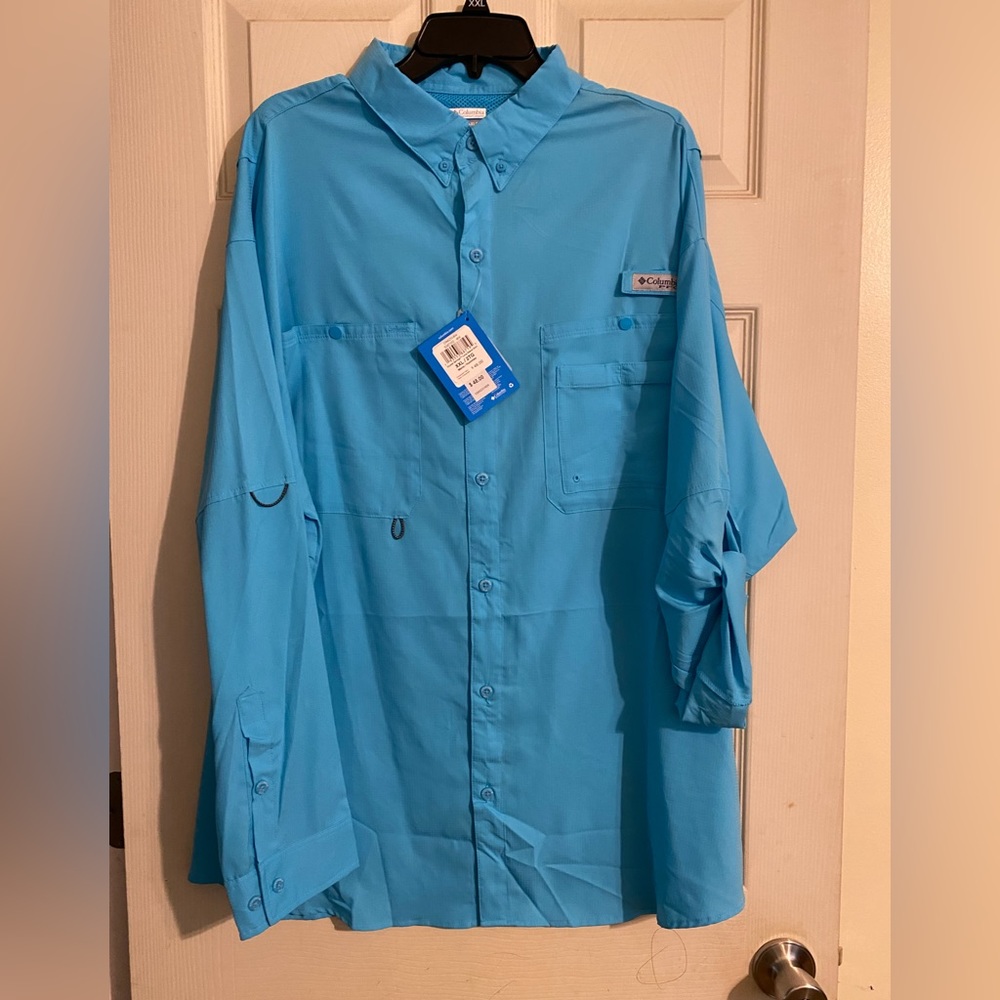 Men’s Columbia PFG Fishing Shirt - 2XL